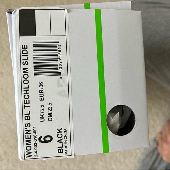 APL Black TechLoom Slide Sandals - Picture 3 of 5